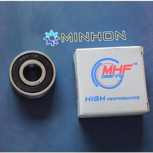1pc 6201-2RS 6201RS MHF Miniature Deep Groove Ball Bearings Size 12x32x10 mm best Price High Performance