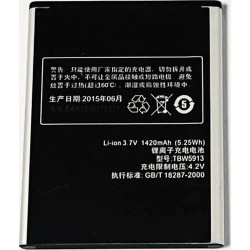 3.7V 1420mAh TBW5913 For Archos 35 Titanum / AEG AX500 Battery