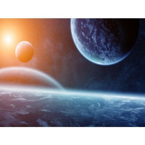 Diamond Painting Space Planet Landscape DIY 5D Diamond Embroidery Sale Full Set Rhinestone Cross Stitch Home Decor