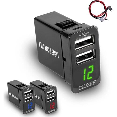 12V/4.2A Blue Dual USB Car Electronic Charger Power Outlet Socket Adapter Works Powerful And Free Shipping