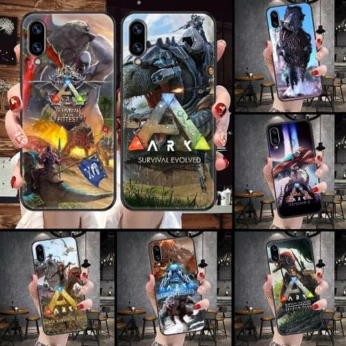ARK Survival Evolved Game Phone Case For Huawei Honor 6A 7A 7C 8A 8X 8 9 9X 10 10i 20 Lite Pro black art funda tpu bumper 3D