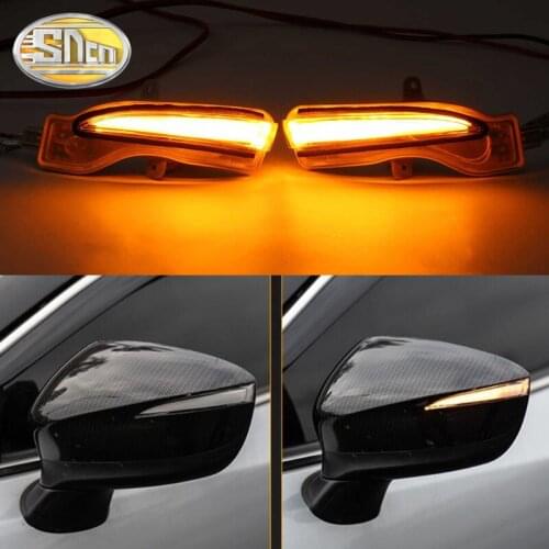 Dynamic LED Turn Signal Light For Mazda CX-3 2016 - 2020 CX-5 2015 - 2016 Rearview Mirror Indicator Sequential Blinker Lamp