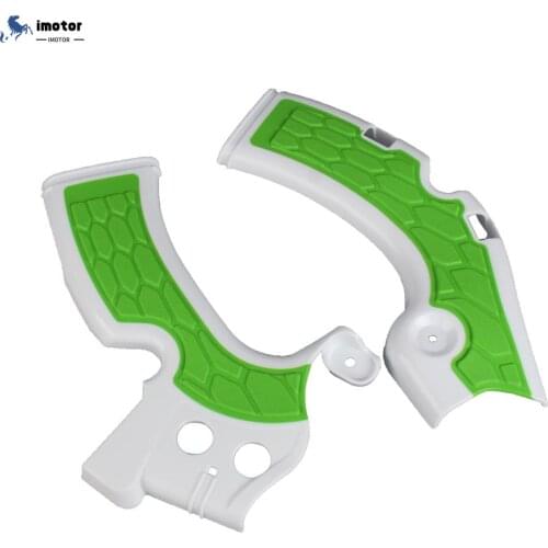 For Kawasaki KX 450F KX450F Motorcycle X-Grip Frame Protector Guard Cover PP plastic Protection Dirt Bike MX Motocross 2009-2018