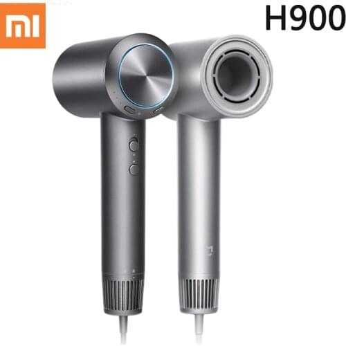 Xiaomi Mijia Lonic Hair Dryer H900 Negative Ion High Speed Fast Hair Drying With Diffuser Stand Holder Smart Temperature Control