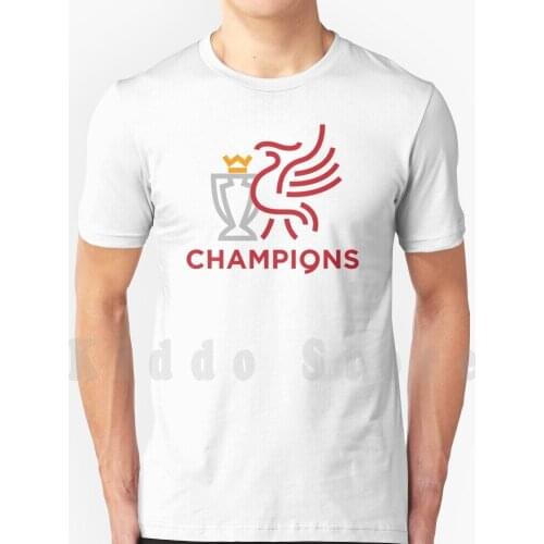 T Shirt Men Cotton Cotton S-6xl Epl Ynwa 19 League Winners Winners Trophy