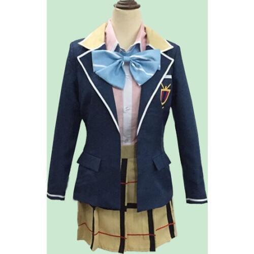 Anime Masamune-Kun No Revenge COSPLAY Fujinomiya Neko COS Halloween Party For MEN&WOMEN Cosplay costume Free shipping