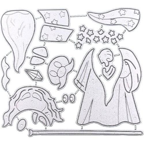 Santa Metal Cutting Dies Stencil DIY Scrapbooking Album Paper Card Template Mold