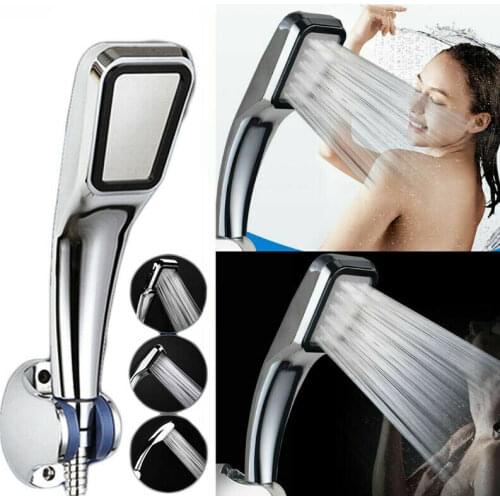 Powerful 300 Holes High Pressure Rainfall Shower Head ABS Water Saving Bath Boosting Filter Spray Nozzle for adults babies