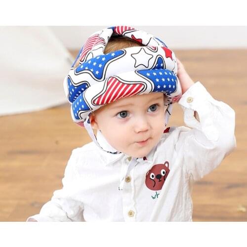 Toddler Baby Head Protection Cartoon Pillow Safety Infant Anti-fall Soft Cotton Children Protective Cushion Baby Safe Care Cap