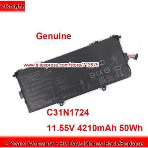 Genuine C31N1724 Battery 3ICP5/70/81 for Asus Zenbook UX331FAL-BH71 UX331FAL UX331FAL-EG006T 11.55V 4210mAh 50Wh