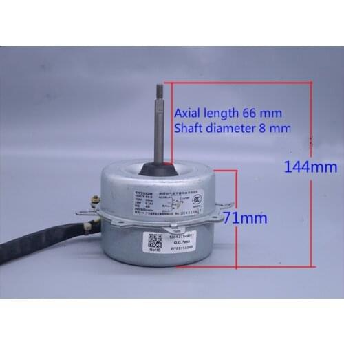 Applicable to Mitsubishi Heavy Industries air conditioner split machine outdoor motor YDK26-6G-5 RYF511A049 fan motor 20W