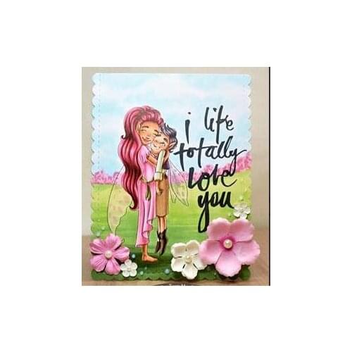 Fairy Clear Silicone Stamp/Seal for DIY scrapbooking/photo album Decorative clear stamp sheets A1931