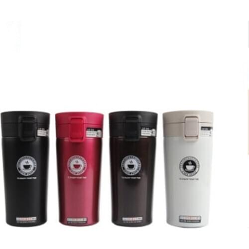 Hot Quality Double Wall Stainless Steel Vacuum Flasks 380ml Car Thermo Cup Coffee Tea Travel Mug Thermol Bottle Thermocup