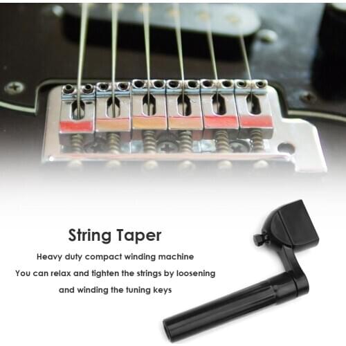 Hot Sale Guitar String Winder Delicate Texture Electric Guitar String Winder Ukulele Bass Bridge Pin Puller Guitar Repair Tools