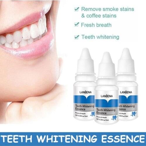 10 ML Magic Natural Tooth Whitening Powder Oral Hygiene Cleaning Removal Tartar Yellow Smoked Tea Stains Tooth Cleaning Liquid