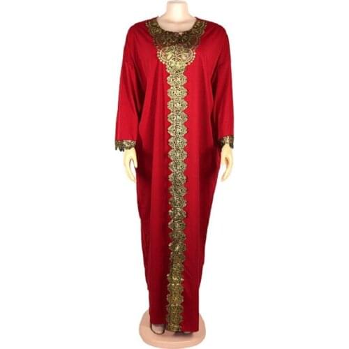 Maxi Dresses for Women Embroidery Abaya Turkey Moroccan Swing Musim Dubai Evening Dress Casual Stretch Cloth Material