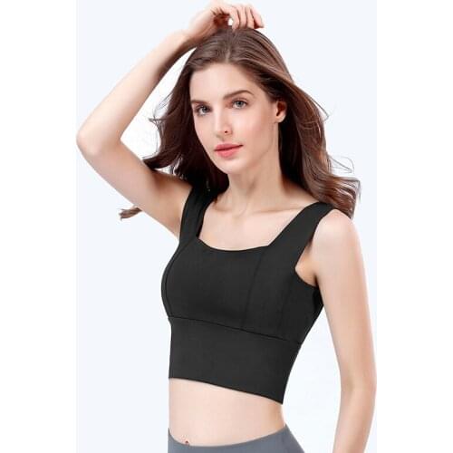 Womens Running Gym High Impact Push Up Training Without Frame Sports Bras Women Yoga Vest Underwear Bralette Seamless Top