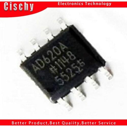 1pcs/lot AD620ARZ AD620AR AD620 SOP-8 In Stock0