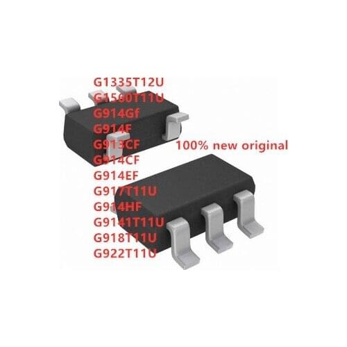 100PCS G1335T12U G1560T11U G914Gf G914F G913CF G914CF G914EF G917T11U G914HF G9141T11U G918T11U G922T11U 100% new original