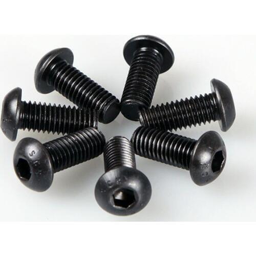 2PCS 0017 10.9 Inner Circle Cup Mushroom Head Socket Head Cap Screws Hexagon Button Head Screw M8 * 40