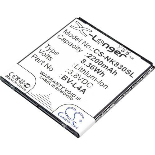 Cameron Sino 2200mah battery for MICROSOFT Lumia 540 Dual SIM Lumia 830 RM-983 RM-984 RM-985 for NOKIA RM-1141 Tesla BV-L4A