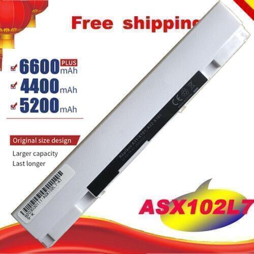 White Laptop Battery for ASUS Eee PC X101 X101C X101CH X101H A31-X101 A32-X101+Free shipping Free Shipping