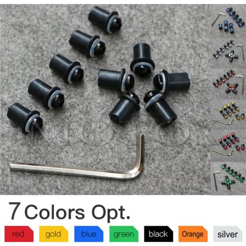 Motorcycle Windscreen Windshield Bolts Screw fit for Ninja 300 400 Z400 Z650 H2 NINJA 650 ZZR1100 Versys 650 KLX230 Z900 Z1000