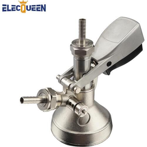 G Type Keg Coupler Home Brewing Beer Keg Tap Dispenser G System Beer Faucet System "G" Coupler with Pressure relief valve