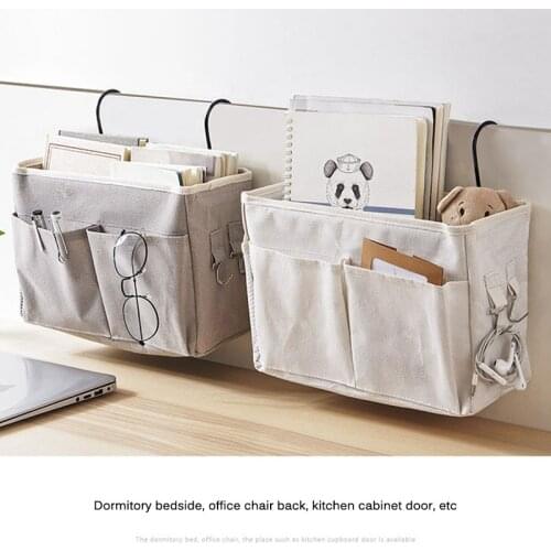 Baby Crib Bedside Hanging Bag Diaper Storage Organizer Nappy Toy Basket Holder Nursery bag