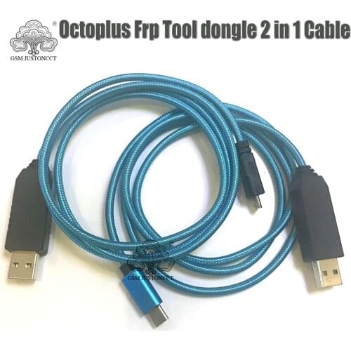 Octoplus frp tool dongle 2 in 1 cable ,Micro mini usb cable ,Octoplus frp tool Type-C cable, uart cable, EFT Dongle applicable