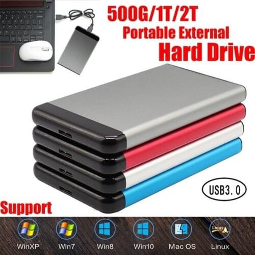 USB3.0 HDD Enclosure for 2.5 Inch SSD SATA Hard Drive Box Multi Color Moblie HDD Case Support 6 TB 2021 New