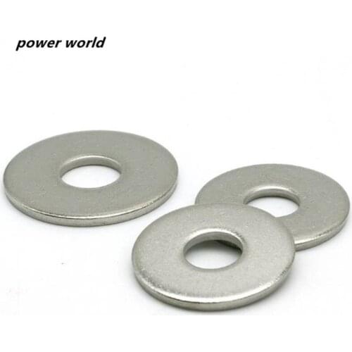 M5/M6/M8/M10/M12-M24 High Quality 304 Stainless Steel Large Size Flat Washer Metal Gasket Meson Plain Washers