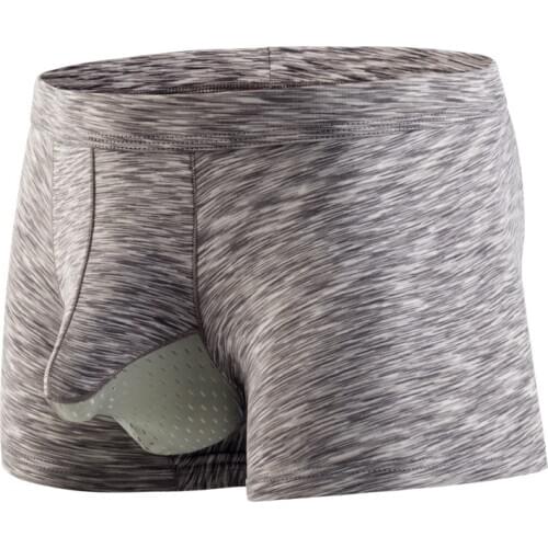 Sexy Men Underwear Boxer Breathable Polyester Boxershorts Male Underpants Cueca Gay Penis Pouch Panties Elephant Nose Men Trunks