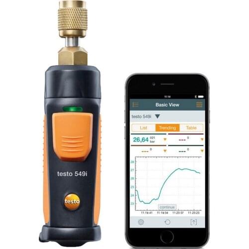 Original Air Conditioning Refrigeration Pressure Measure Instrument Intelligent Pressure Instrument Testo Pressure Testing Tool