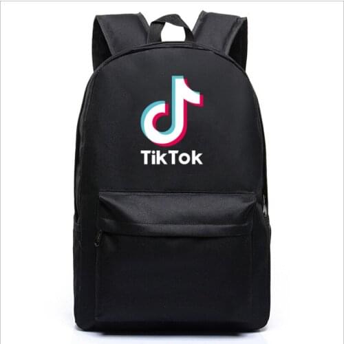 TIK TOK Canvas Backpacks Bags Boys Girls Teenager Backpack Bags Travel Bag Hip Hop 3D Print Backpacks