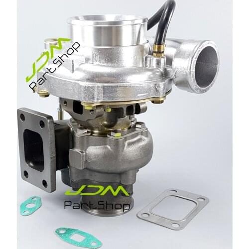 Oil Cold Turbo GT35 Turbine A/R 63 Compressor A/R70 T3 V-Band Anti-Surge Turbocharger Universal