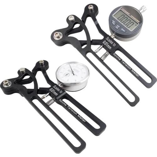 Bicycle Spoke Tension Meter Tester Electronic Indicator Spoke Tension Wheel Rim Checker Measuring Tool