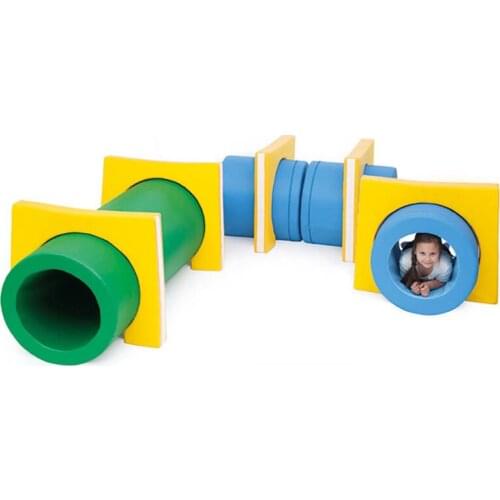 YLWS100 Early Education Soft Drill Holes Playground Structure Household Toddler Foam Toy Park Customized Factory Low Price