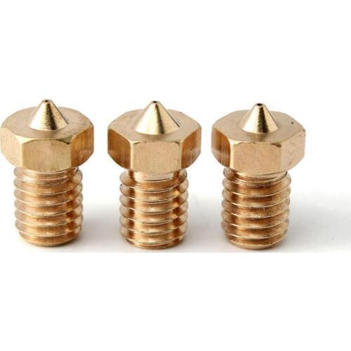 3D Printer Parts Spare Nozzle For Geeetech All Metal J-head Hotend Extruder Filament Size :3MM, Nozzle size : .3MM O.4MM 0.5MM