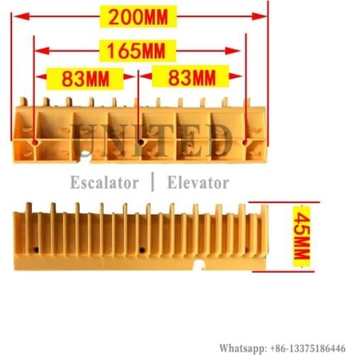 Escalator Yellow Plastic Demarcation L47332133A
