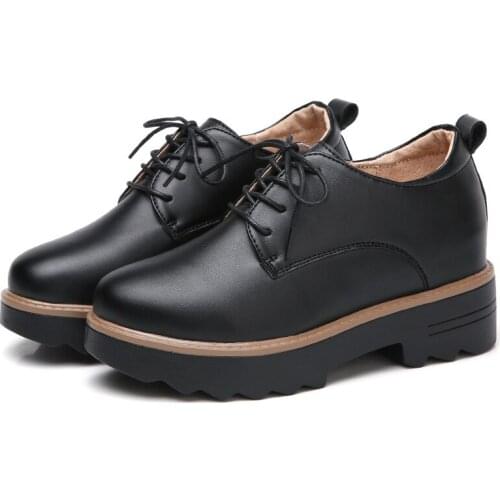 2021 Womens Couple Shoes Oxford Casual Leather Moccasins Unisex Ankle Boots Fashion British Martens Boots Rubber Botas Hombre