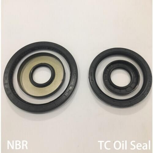 15*30*5/7/8/10 15x30x5/7/8/10 15*31*7 15x31x7 Nitrile Rubber NBR Double Lip Spring TC Ring Gasket Radial Shaft Skeleton Oil Seal