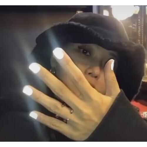 1g customized bundi powder high-reflective dazzing grey party nails 2020 new nails refracting diy glitter powder dust KW335348