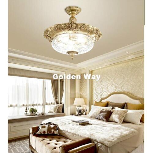 Free Shipping Nordic Pendant Lamp, Bronze Color Pendant Light Luxurious LED AC Decora Crystal Lamp Lustre Suspension Lighting