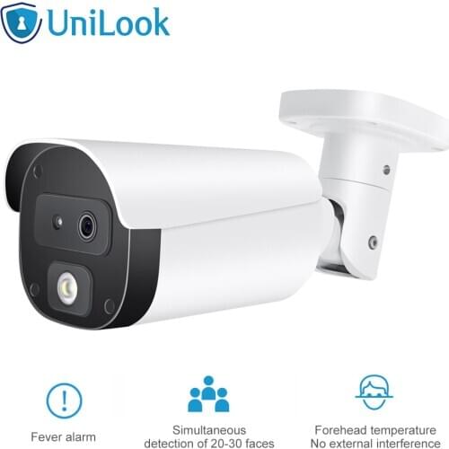 AI binocular Thermal Imaging Camera Fever Detection Alarm Temperature Detecting Screening Sytem Body Temperature Thermal Cam