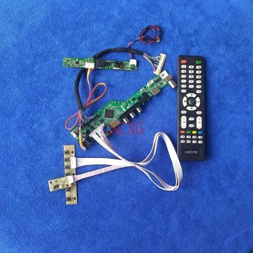 LVDS 30 Pin Fit M215HGE/M215HGG/M215HGJ Matrix controller board Analog Signal LED/LCD DIY Kit VGA USB HDMI-compatible 1920*1080