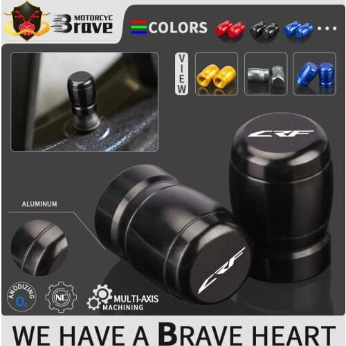 For Honda CRF250X CRF450R CRF450X CRF450RX CRF250L/M CRF 250 RALLY 450R XR 400 Wheel Tire Parts Valve Stem Caps Cover