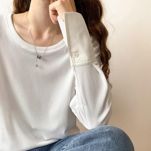 KANNISAK Women's Knitted T-shirts