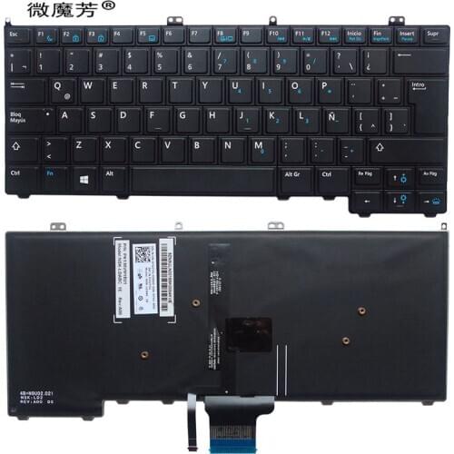 LA Laptop keyboard for DELL E7440 E7420 E7240 PK130VN1B21 NSK-LD0BC 1E 9ZN9ULN00154K00A1ZVB backlit no pointer