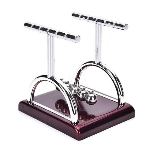Newtons Cradle Steel Balance Ball Fun Decoration Physics Science Toy Gift